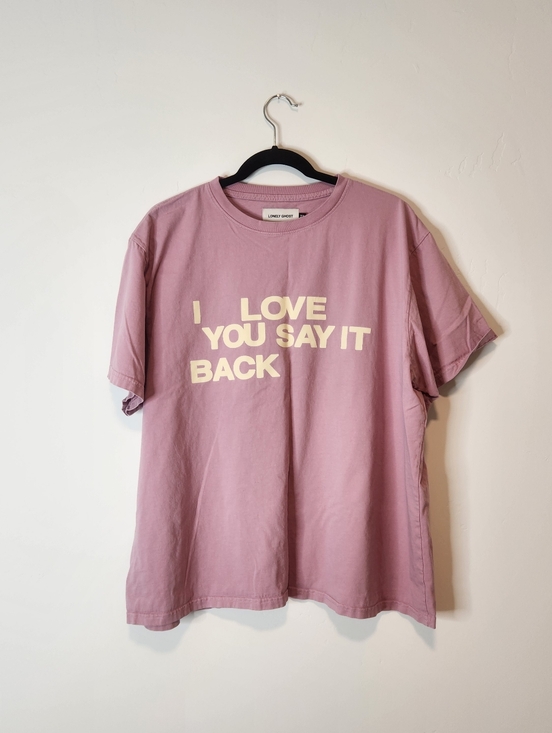 LONELY GHOST Tops - Lonely Ghost “Ways to Say I Love You” T Shirt Size 2X